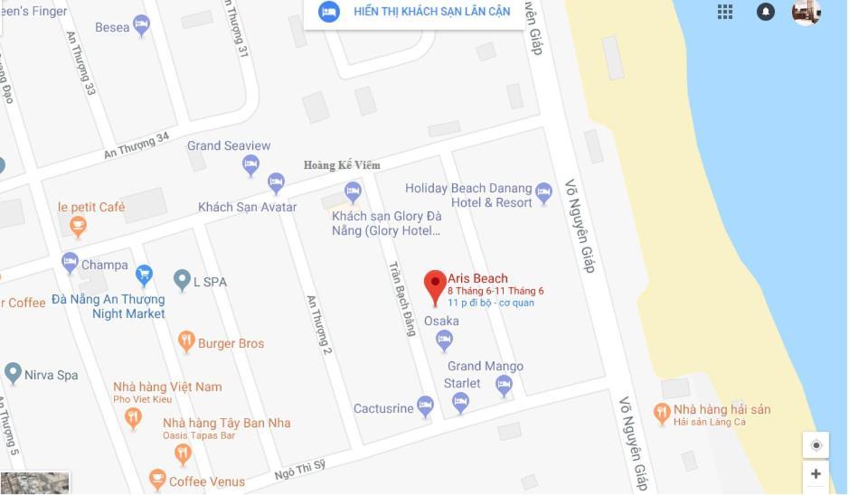דה נאנג Aris Beach Apartment & Hotel מראה חיצוני תמונה